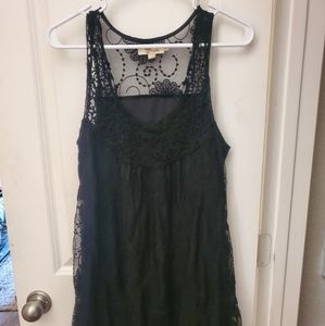 Like new black lace dress